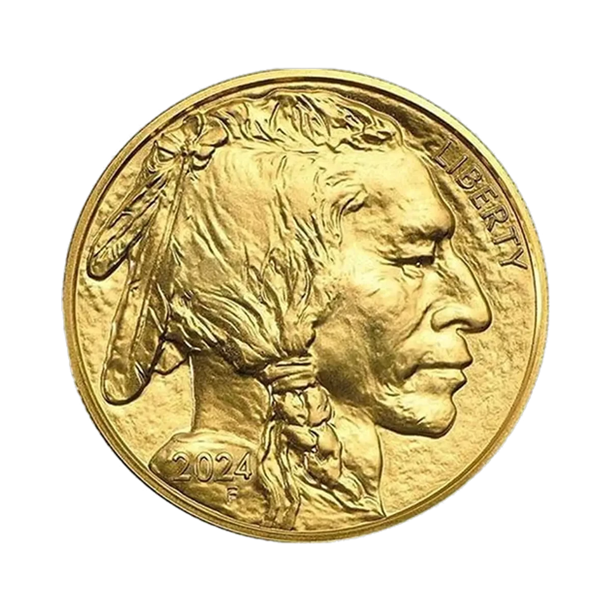 One troy ounce Gold American Buffalo coin