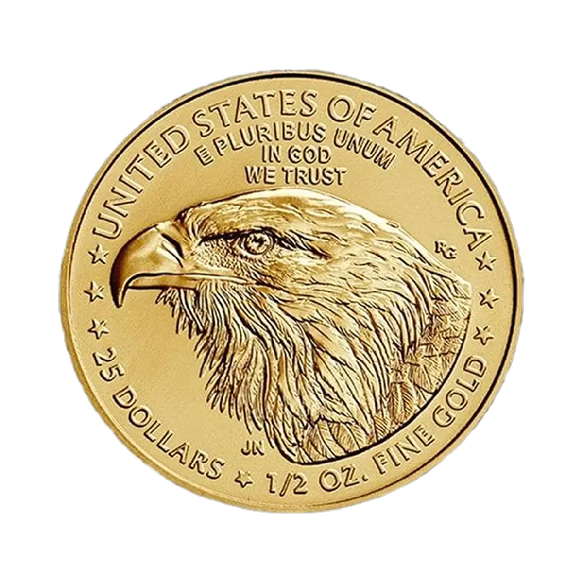 Half troy ounce Gold American Eagle coin
