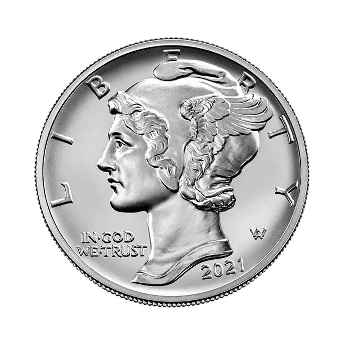 One troy ounce Palladium American Eagle coin
